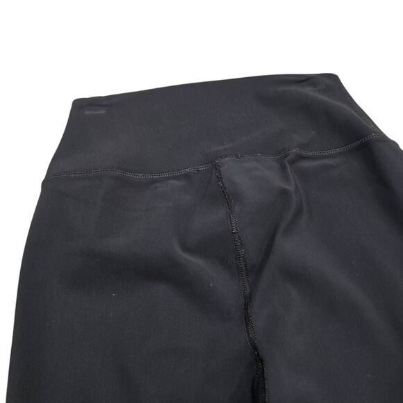 Alo Ankle Warrior Leggings Women's Small Black Yoga High-Waisted Ripped Stretch - Picture 5 of 7